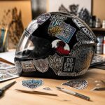 Décorez et personnalisez votre casque moto avec des autocollants uniques